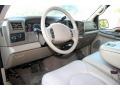 Medium Parchment 2000 Ford F350 Super Duty Lariat Extended Cab 4x4 Interior Color