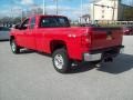 2011 Victory Red Chevrolet Silverado 2500HD Extended Cab 4x4  photo #2
