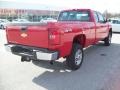 2011 Victory Red Chevrolet Silverado 2500HD Extended Cab 4x4  photo #12