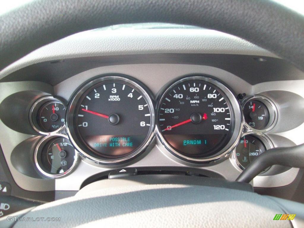2011 Chevrolet Silverado 2500HD Extended Cab 4x4 Gauges Photo #41595645