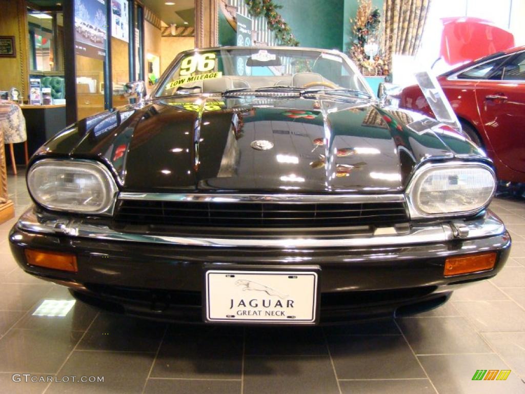 1996 XJ XJS Convertible - Black / Charcoal photo #2
