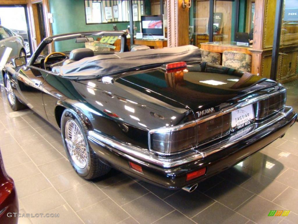 1996 XJ XJS Convertible - Black / Charcoal photo #4