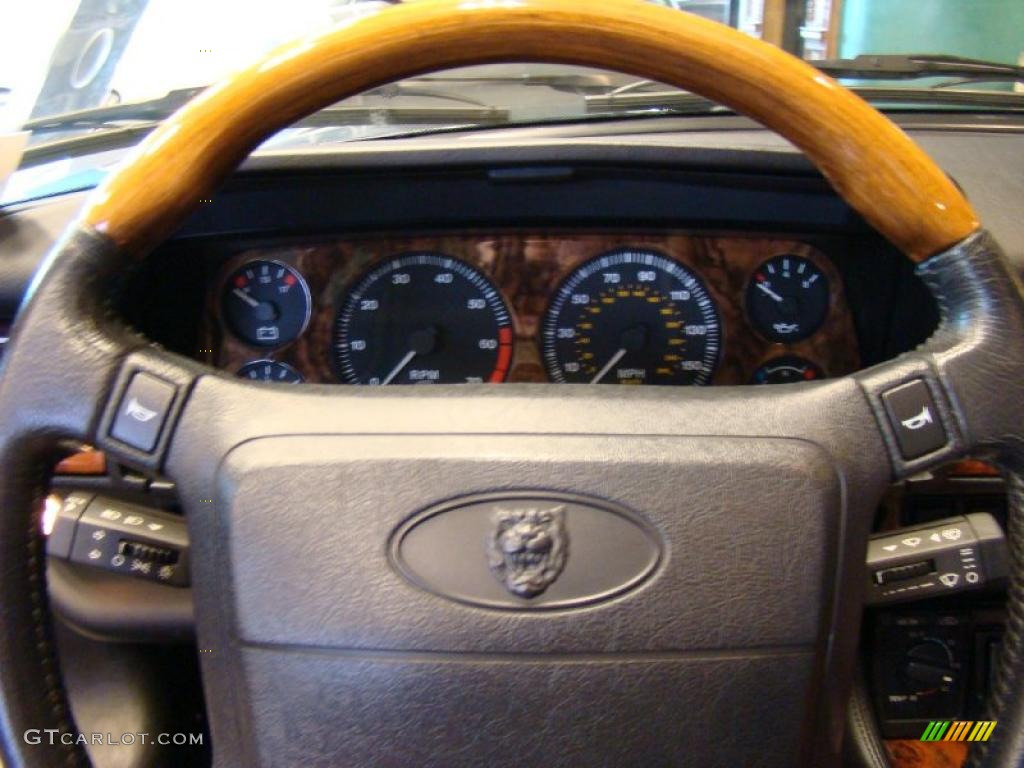 1996 XJ XJS Convertible - Black / Charcoal photo #10