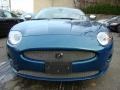 2007 Blue Prism Pearl Jaguar XK XK8 Coupe  photo #3