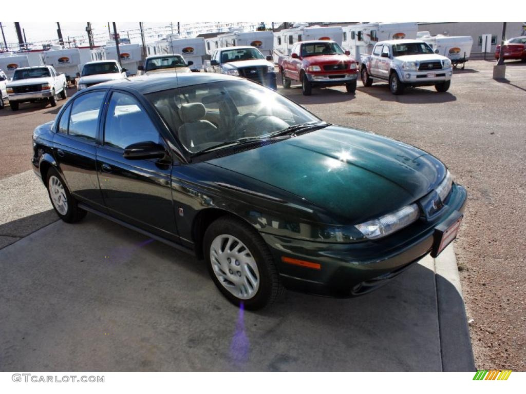 1998 S Series SL2 Sedan - Dark Green Metallic / Tan photo #2