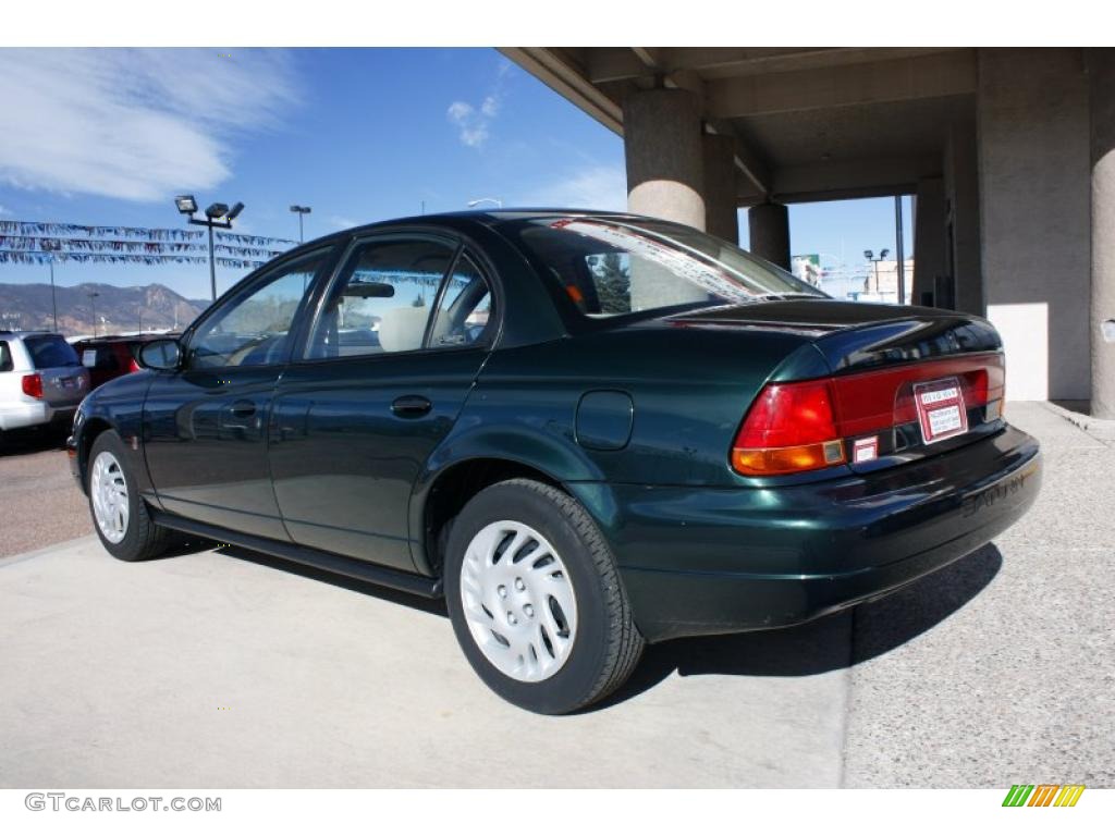 1998 S Series SL2 Sedan - Dark Green Metallic / Tan photo #4