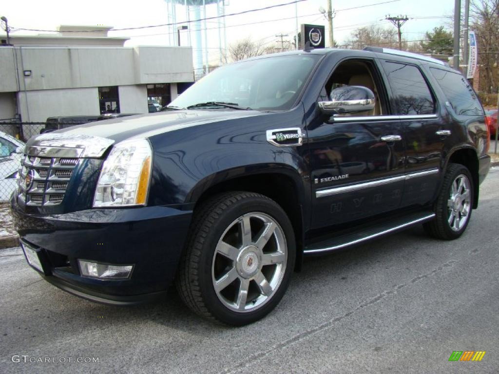 Blue Chip 2009 Cadillac Escalade Hybrid AWD Exterior Photo #41596453