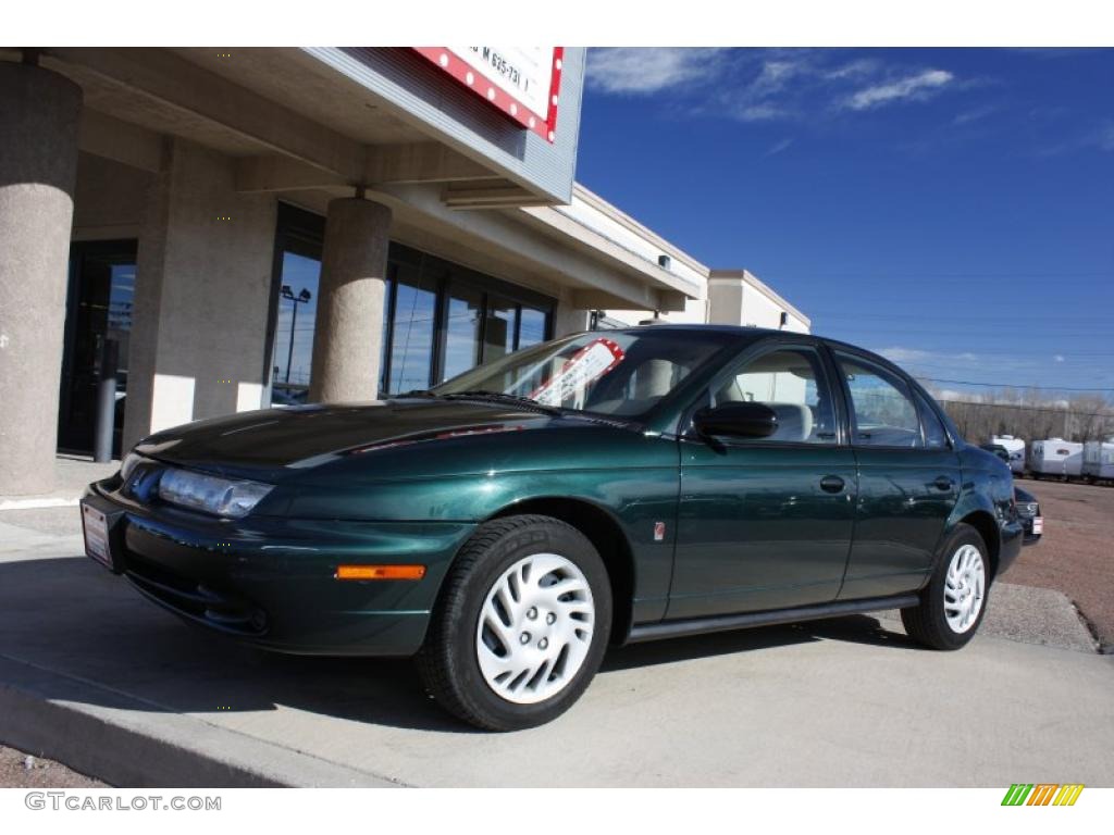 1998 S Series SL2 Sedan - Dark Green Metallic / Tan photo #13