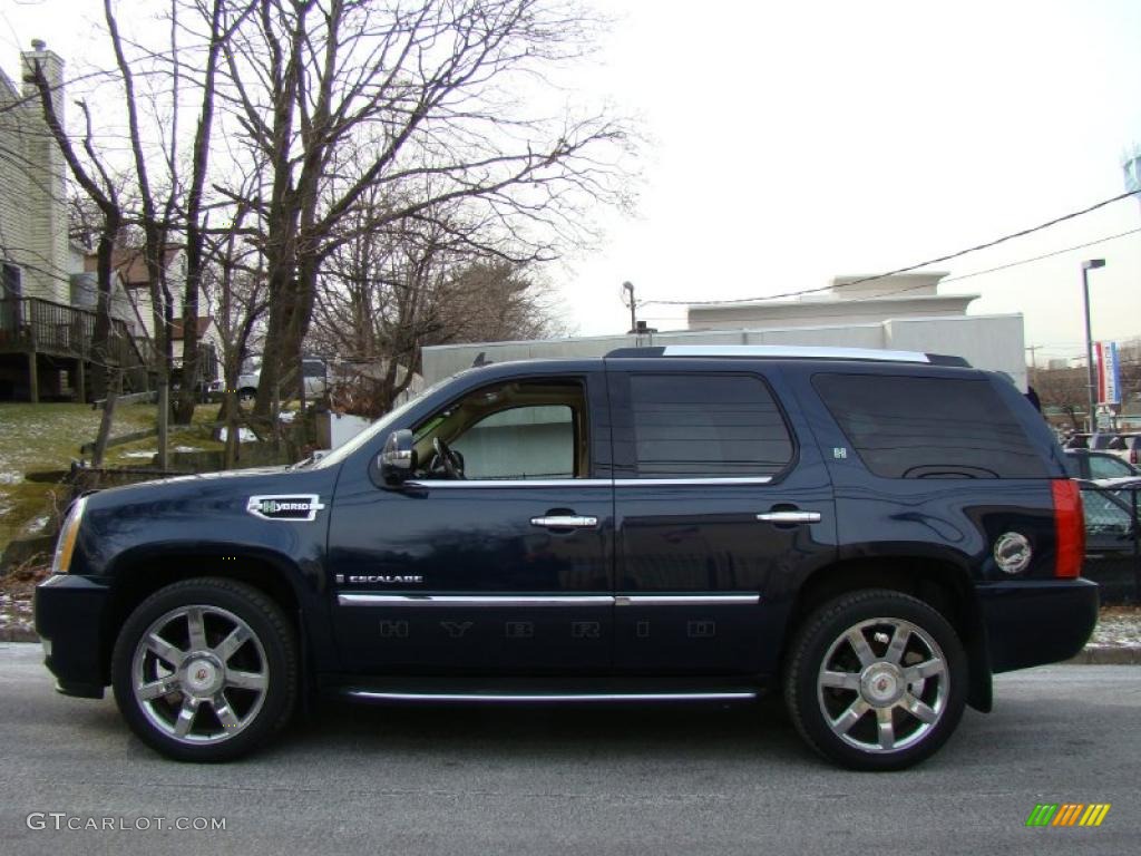 Blue Chip 2009 Cadillac Escalade Hybrid AWD Exterior Photo #41596481