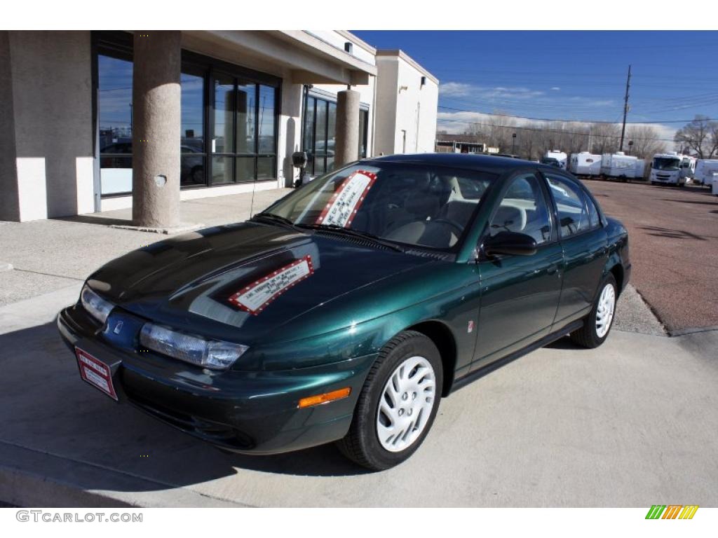 1998 S Series SL2 Sedan - Dark Green Metallic / Tan photo #21