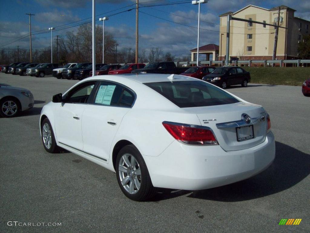 Summit White 2010 Buick LaCrosse CXL AWD Exterior Photo #41597061