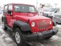 Flame Red - Wrangler X 4x4 Photo No. 19