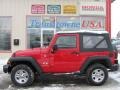 Flame Red - Wrangler X 4x4 Photo No. 20