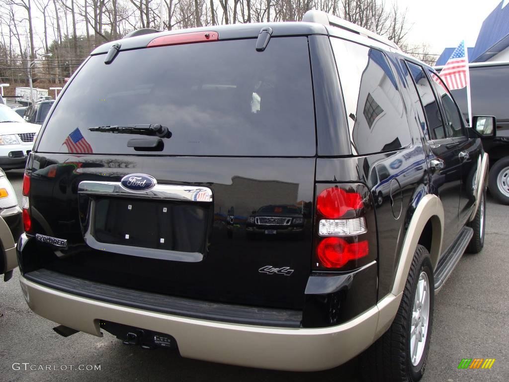 2008 Explorer Eddie Bauer 4x4 - Black / Camel photo #5