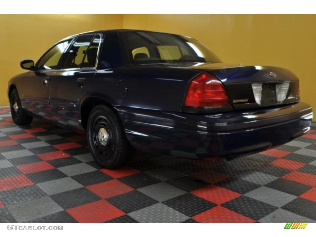 2005 Crown Victoria Police Interceptor - Dark Blue Pearl Metallic / Dark Charcoal photo #3