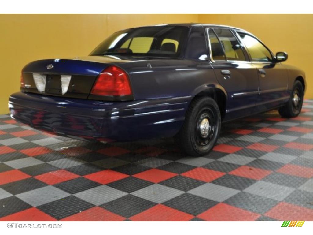 2005 Crown Victoria Police Interceptor - Dark Blue Pearl Metallic / Dark Charcoal photo #4