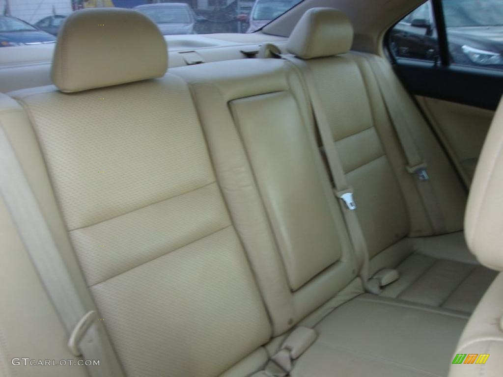 2005 TSX Sedan - Premium White Pearl / Parchment photo #12