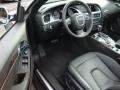 Black Silk Nappa Leather Prime Interior Photo for 2010 Audi S5 #41599853