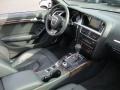 Black Silk Nappa Leather Dashboard Photo for 2010 Audi S5 #41599953