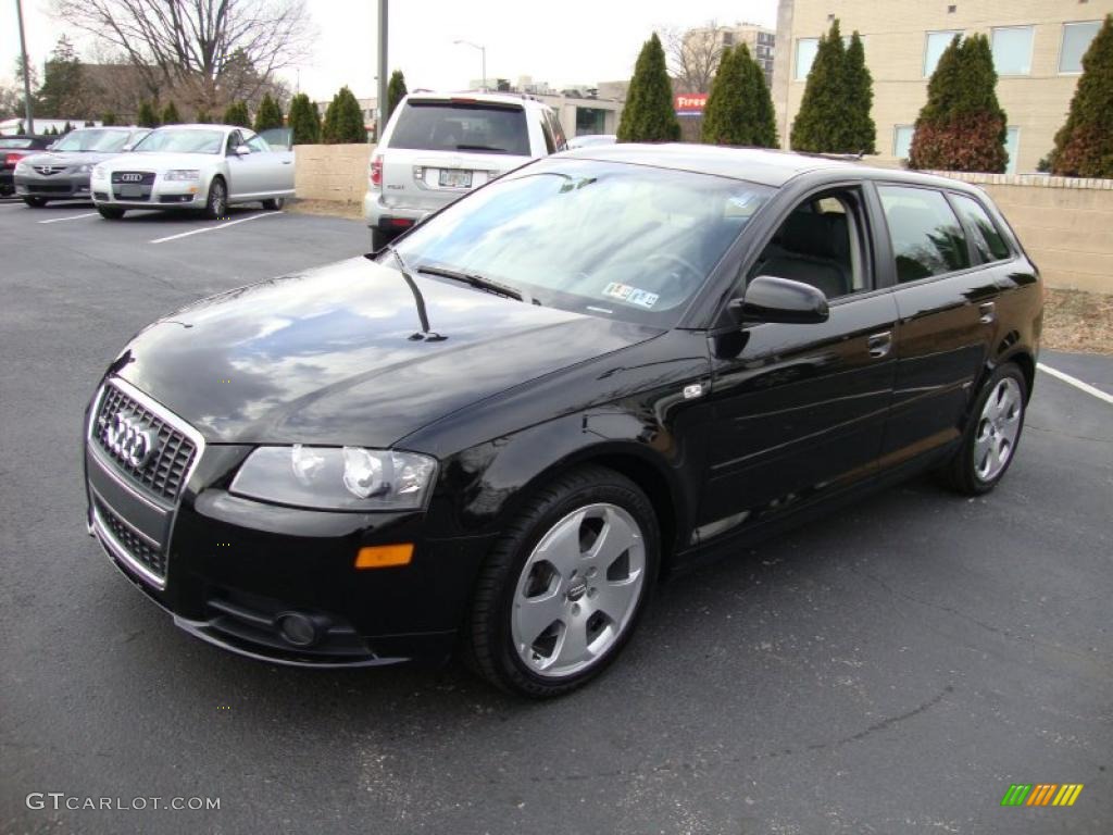 Brilliant Black 2006 Audi A3 3.2 S Line quattro Exterior Photo #41600349