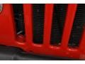 2006 Flame Red Jeep Wrangler Rubicon 4x4  photo #14
