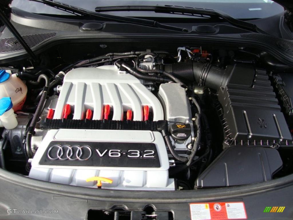2006 Audi A3 3.2 S Line quattro 3.2 Liter DOHC 24-Valve V6 Engine Photo #41600829