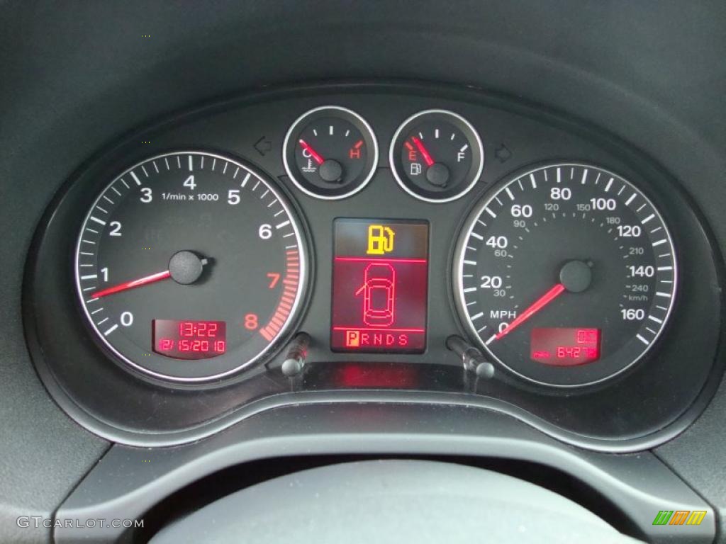 2006 Audi A3 3.2 S Line quattro Gauges Photo #41600953