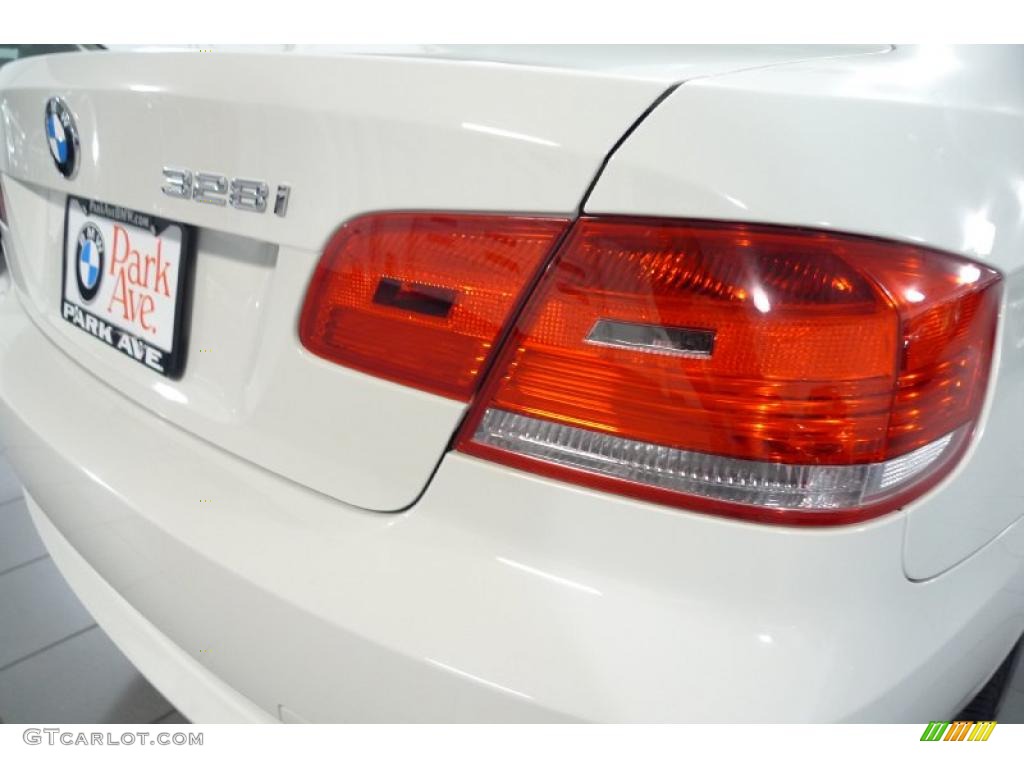 2008 3 Series 328i Coupe - Alpine White / Gray photo #13
