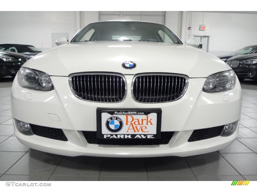 2008 3 Series 328i Coupe - Alpine White / Gray photo #19
