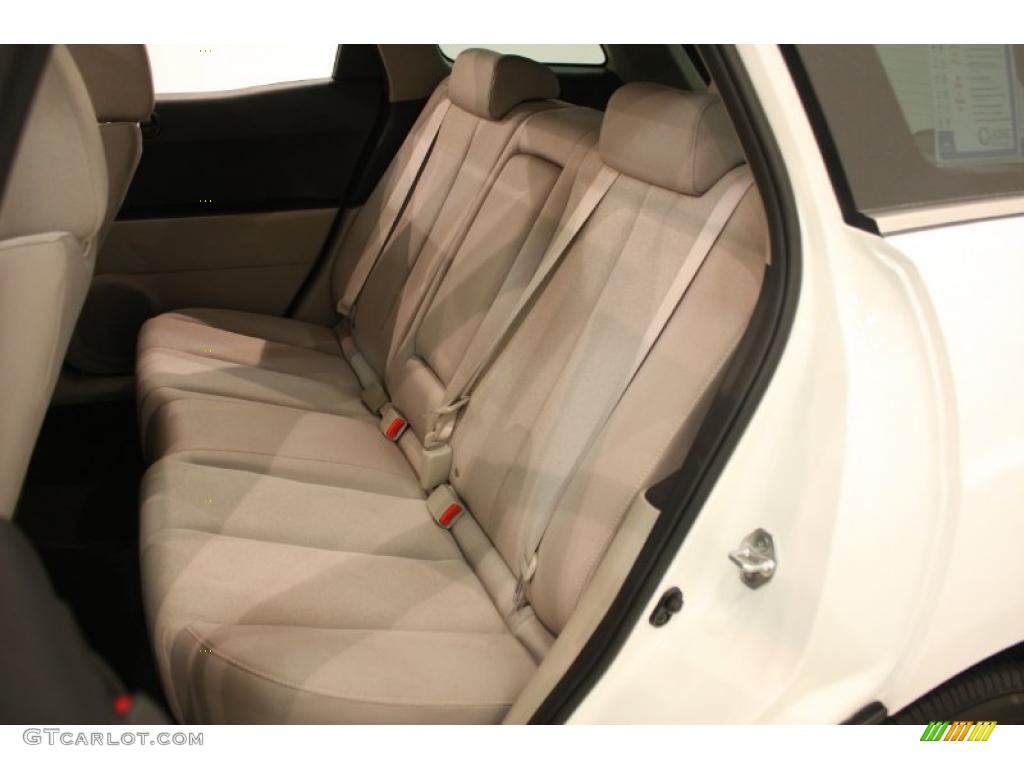 2008 CX-7 Sport - Crystal White Pearl Mica / Sand photo #13
