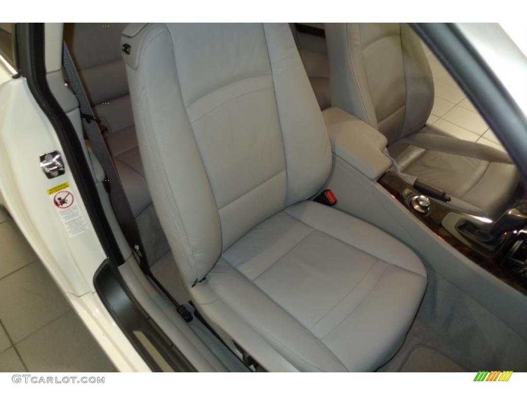 2008 3 Series 328i Coupe - Alpine White / Gray photo #36