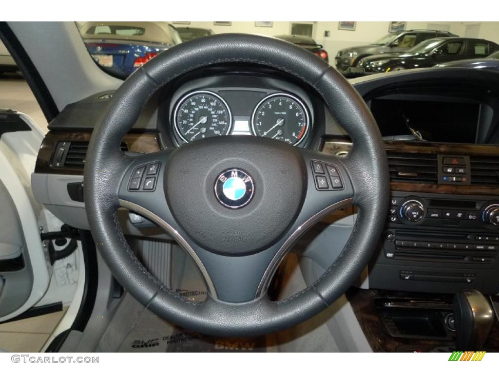 2008 3 Series 328i Coupe - Alpine White / Gray photo #40