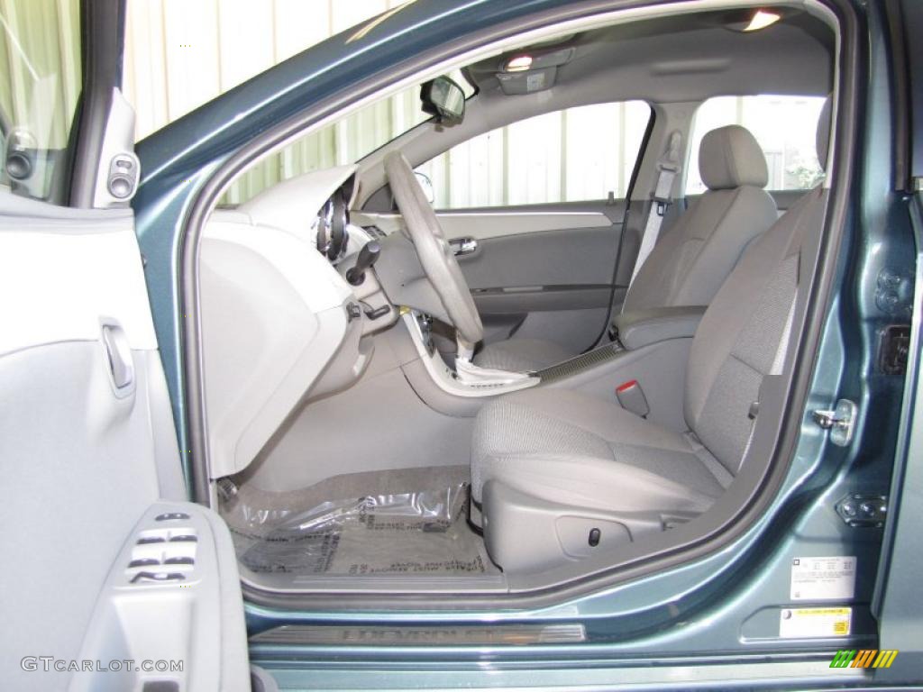 2009 Malibu LS Sedan - Silver Moss Metallic / Titanium photo #8