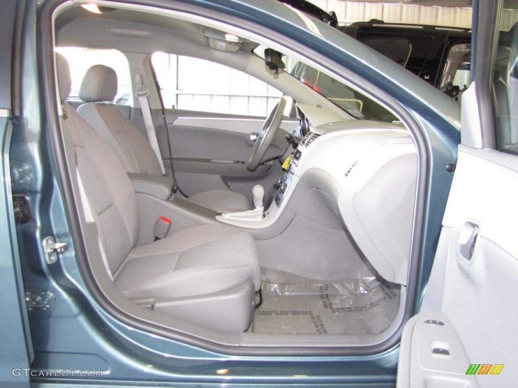 2009 Malibu LS Sedan - Silver Moss Metallic / Titanium photo #9