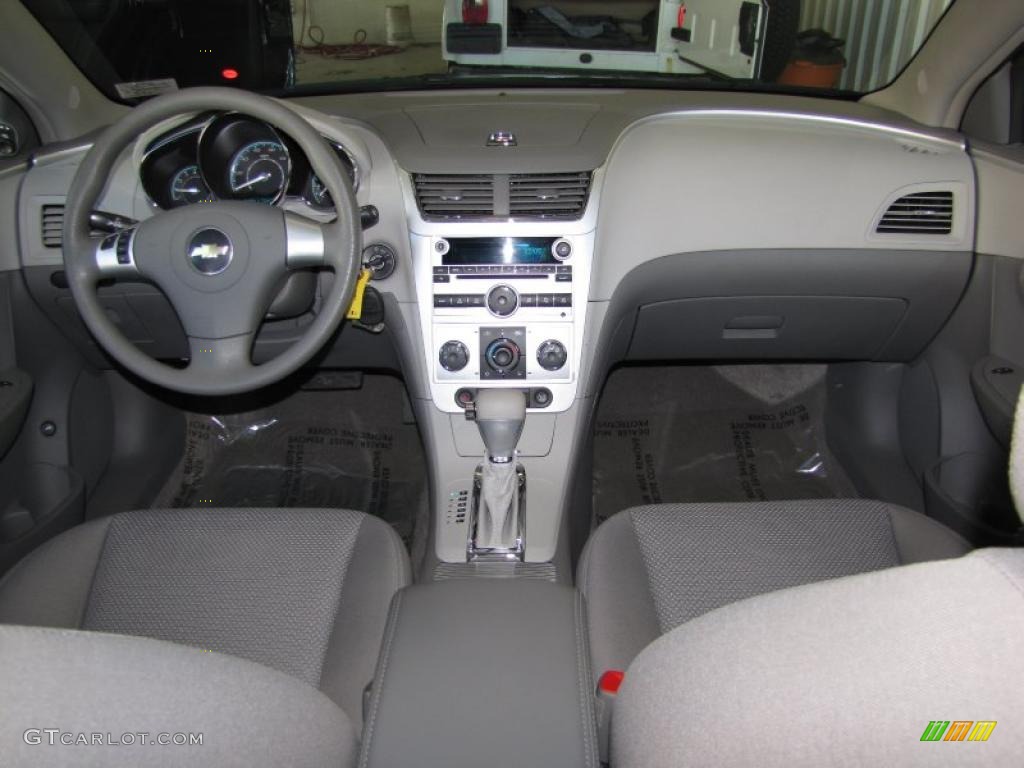 2009 Malibu LS Sedan - Silver Moss Metallic / Titanium photo #13