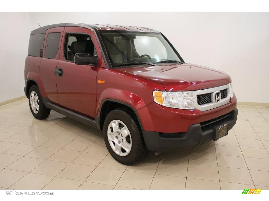 2010 Element LX 4WD - Tango Red Pearl / Gray photo #1