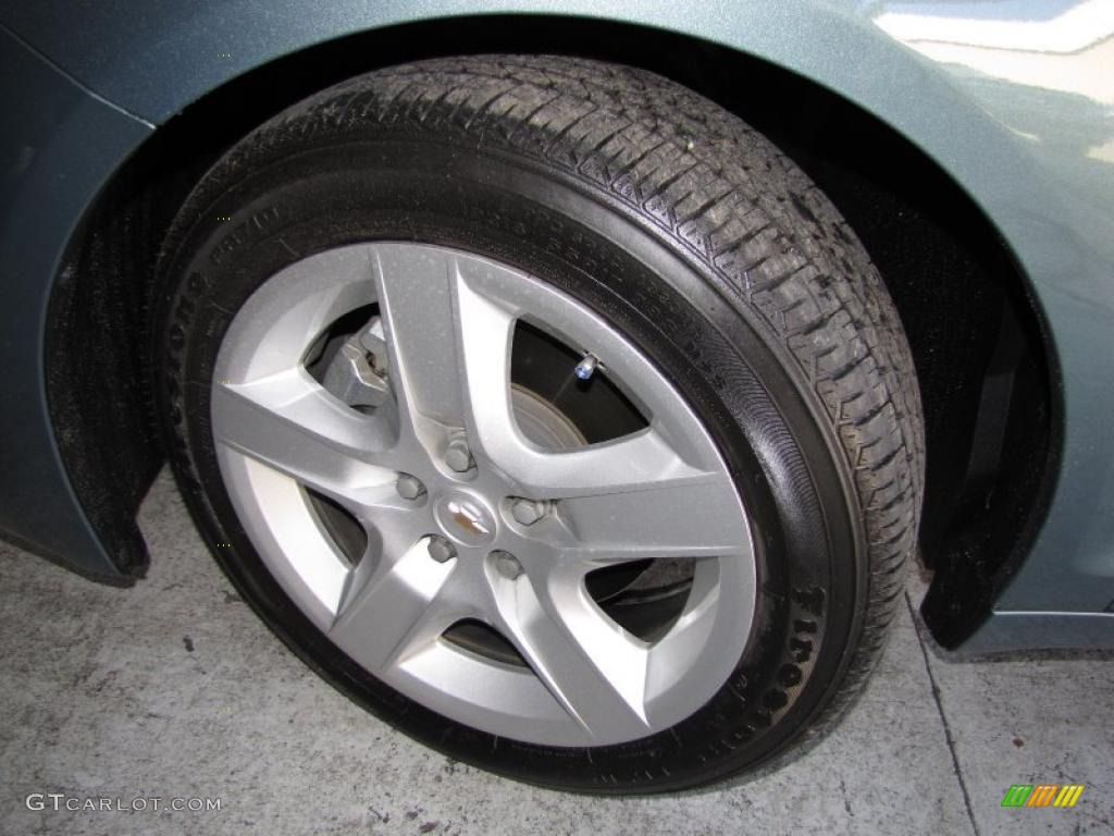 2009 Malibu LS Sedan - Silver Moss Metallic / Titanium photo #19