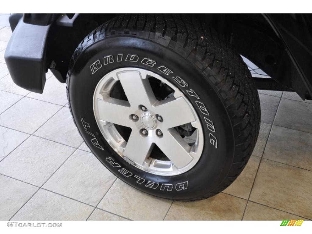 2009 Jeep Wrangler Unlimited Sahara 4x4 Wheel Photo #41603009