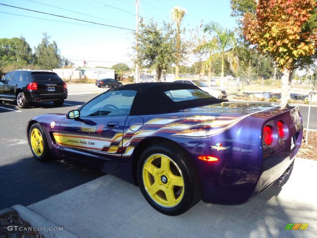 Radar Blue Metallic 1998 Chevrolet Corvette Indianapolis 500 Pace Car Convertible Exterior Photo #41603313