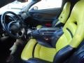 Yellow/Black 1998 Chevrolet Corvette Indianapolis 500 Pace Car Convertible Interior Color