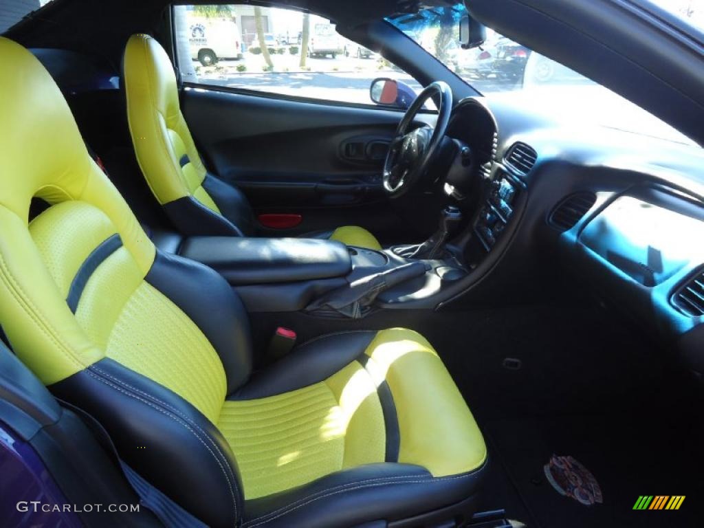 1998 Corvette Indianapolis 500 Pace Car Convertible - Radar Blue Metallic / Yellow/Black photo #18