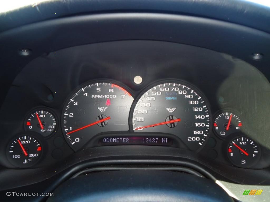 1998 Chevrolet Corvette Indianapolis 500 Pace Car Convertible Gauges Photo #41603569