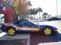 1998 Radar Blue Metallic Chevrolet Corvette Indianapolis 500 Pace Car Convertible  photo #49
