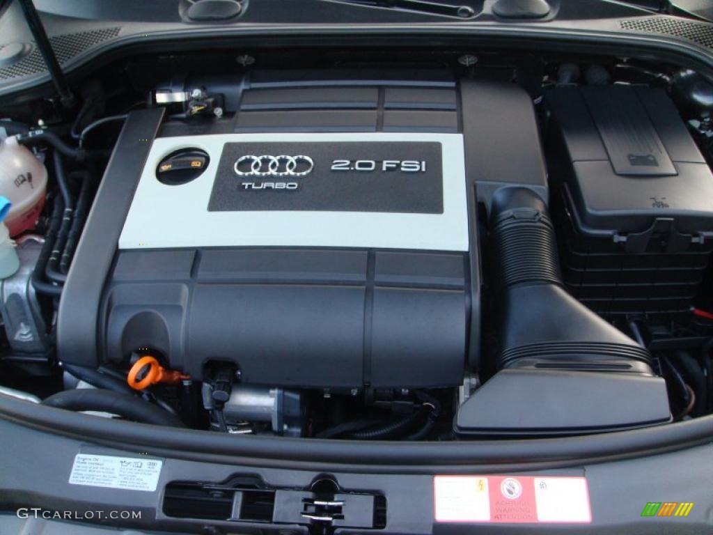 2007 Audi A3 2.0T 2.0 Liter FSI Turbocharged DOHC 16-Valve 4 Cylinder Engine Photo #41603957
