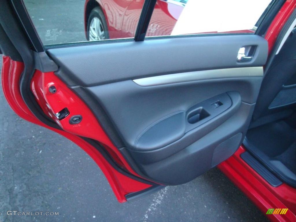 2010 Infiniti G 37 x AWD Sedan Graphite Door Panel Photo #41604161