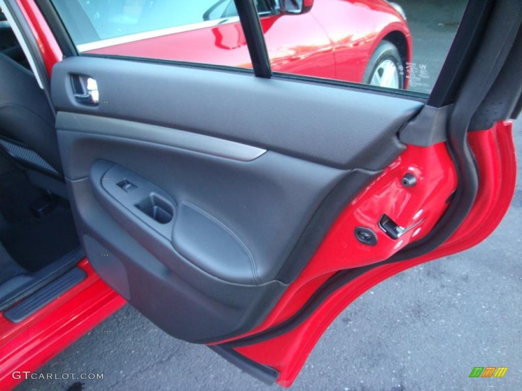 2010 Infiniti G 37 x AWD Sedan Graphite Door Panel Photo #41604193