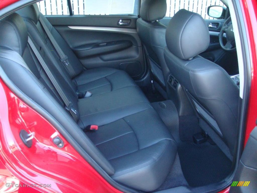Graphite Interior 2010 Infiniti G 37 x AWD Sedan Photo #41604201