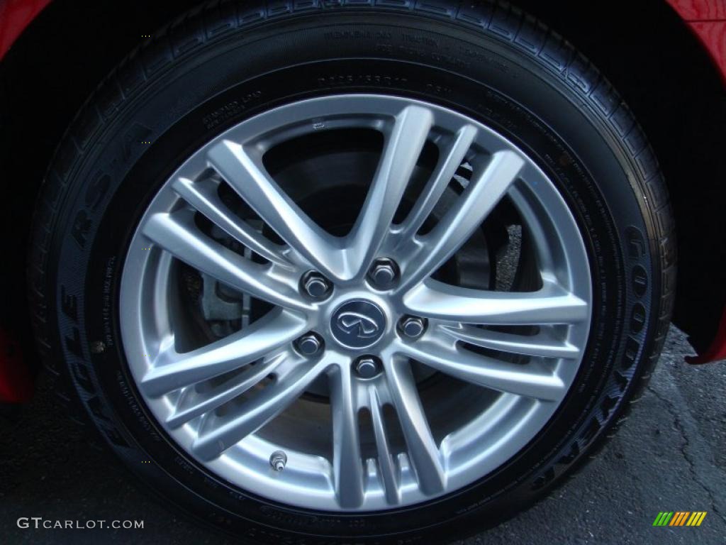 2010 Infiniti G 37 x AWD Sedan Wheel Photo #41604265