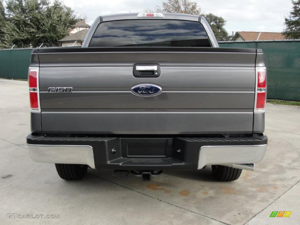 2010 F150 XLT SuperCrew - Sterling Grey Metallic / Medium Stone photo #4