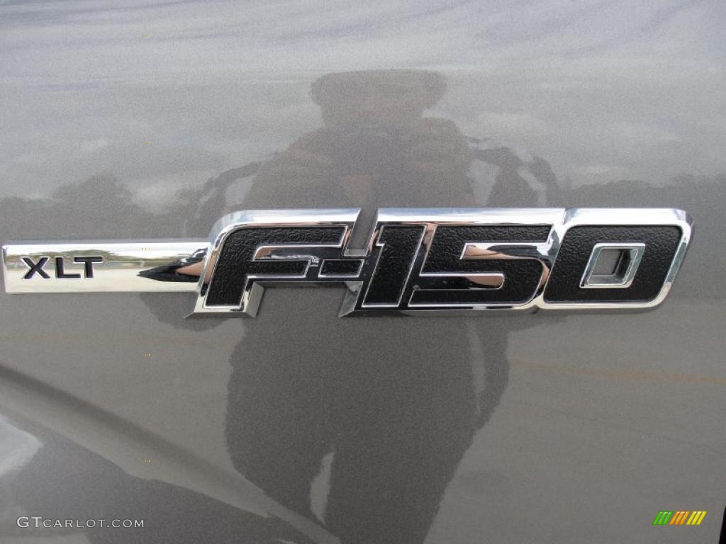 2010 F150 XLT SuperCrew - Sterling Grey Metallic / Medium Stone photo #12